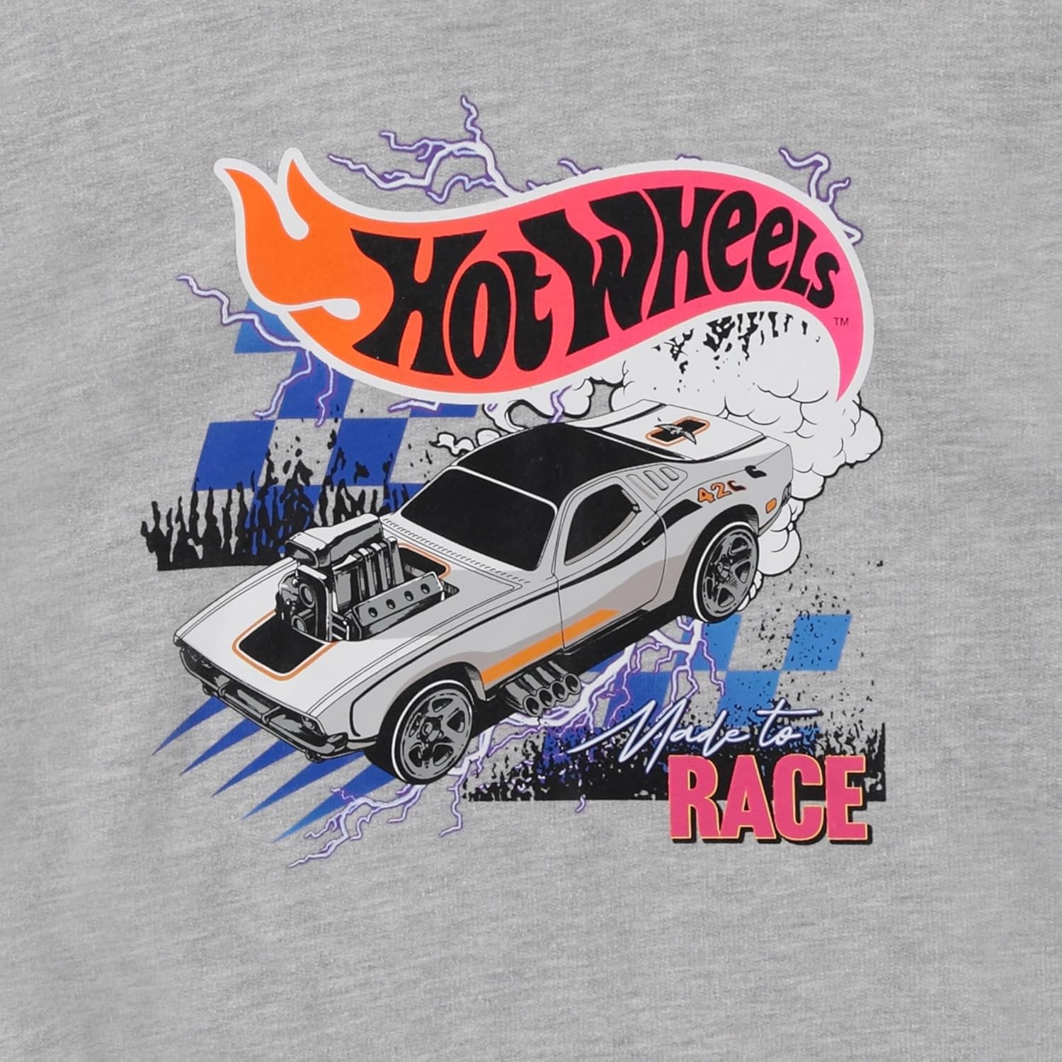 HOT WHEELS Speed Racer Hoodie & Jogger Set for little and Big Boys (Sizes 4-16) - Image 6