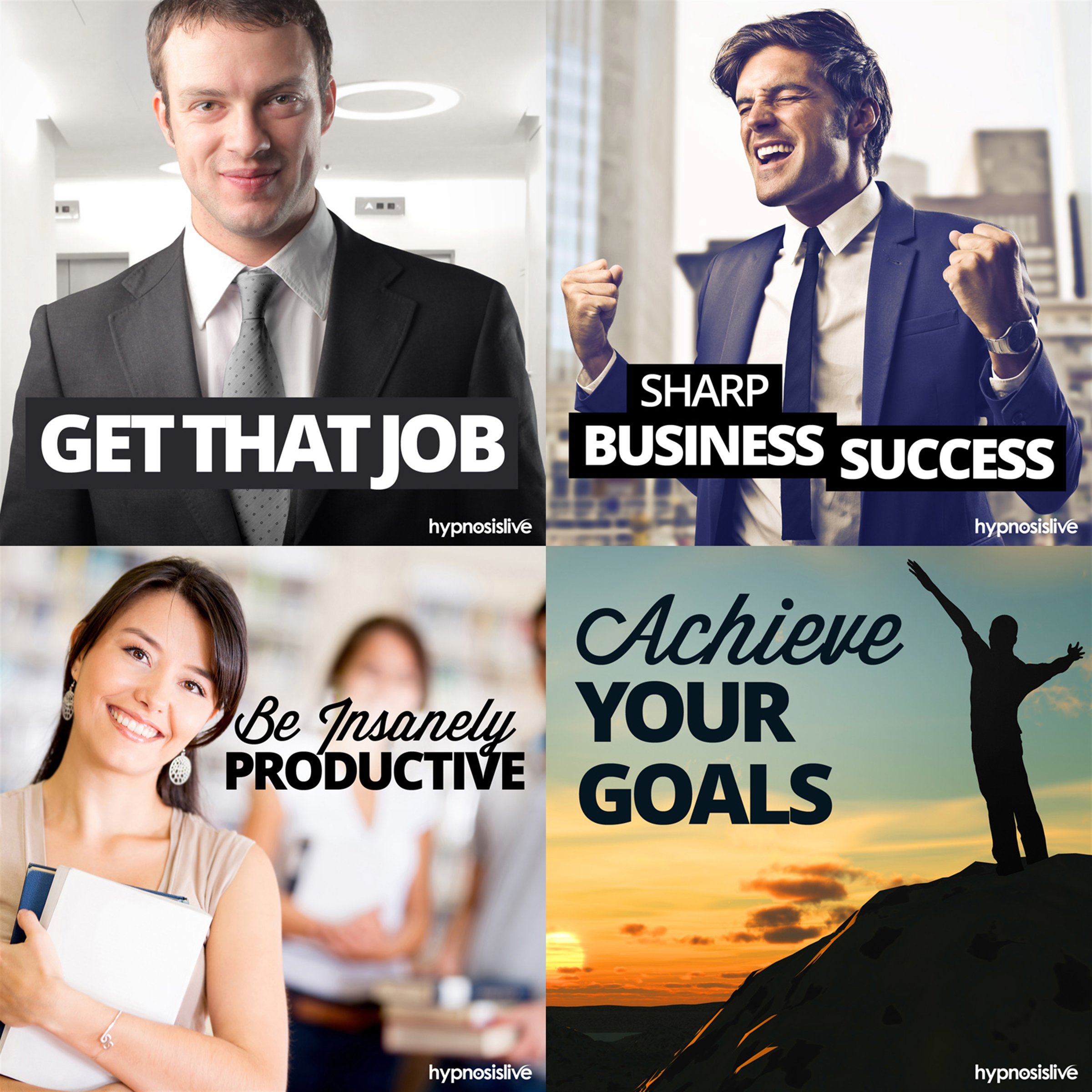 The Career Climber's Hypnosis Bundle: Reach the Peak in Your Profession, with Hypnosis