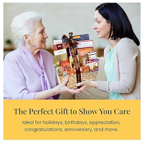 Miniatura 2 de Broadway Basketeers Condolences - Cesta de regalo gourmet, canastas de regalo de comida Kosher para la entrega, caja de paquete de cuidado perfecto