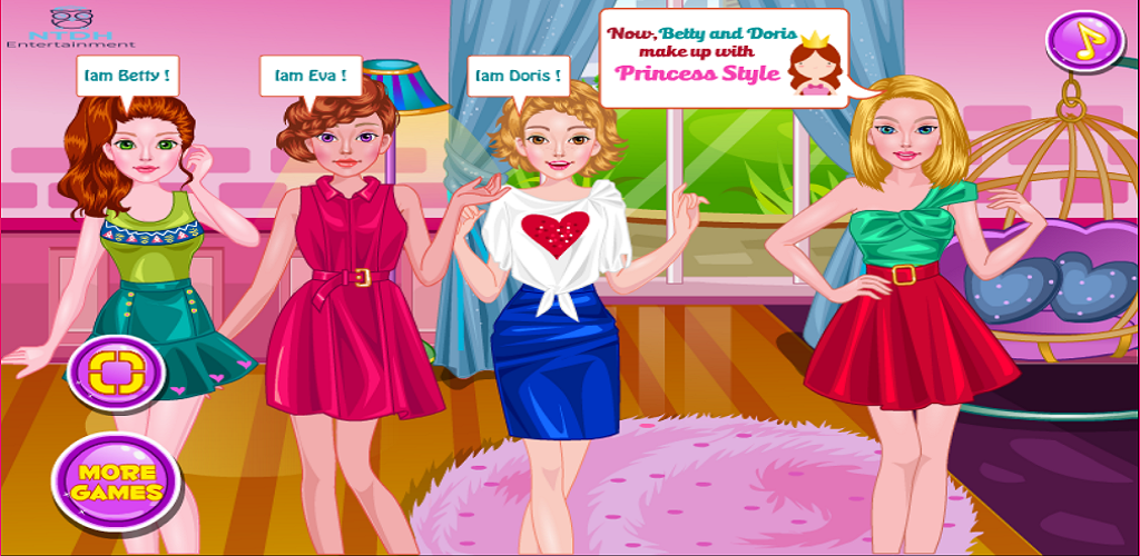 dress up games princess vs villains VILLAINS VS PRINCESSES SCHOOL FASHION online game