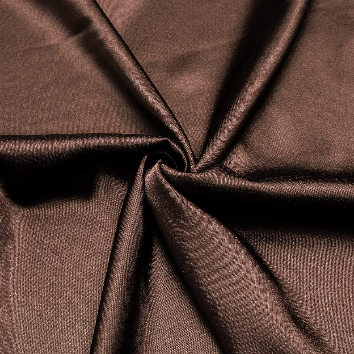 Hi-Tie Men's Silk Satin Dress Shirts Long Sleeve Shiny Casual Button Up Shirts Luxury Party Disco Prom Wedding Shirt - Image 6