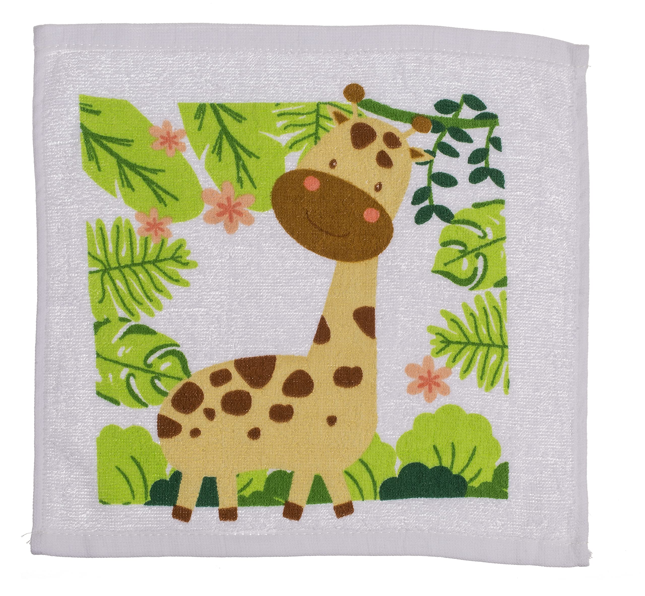 Set di Salviettine Magiche, Panno Magico, Asciugamano Magico, Borsa per Feste, Regalo per Bambini Tombola (Set di 6 Animali Safari)