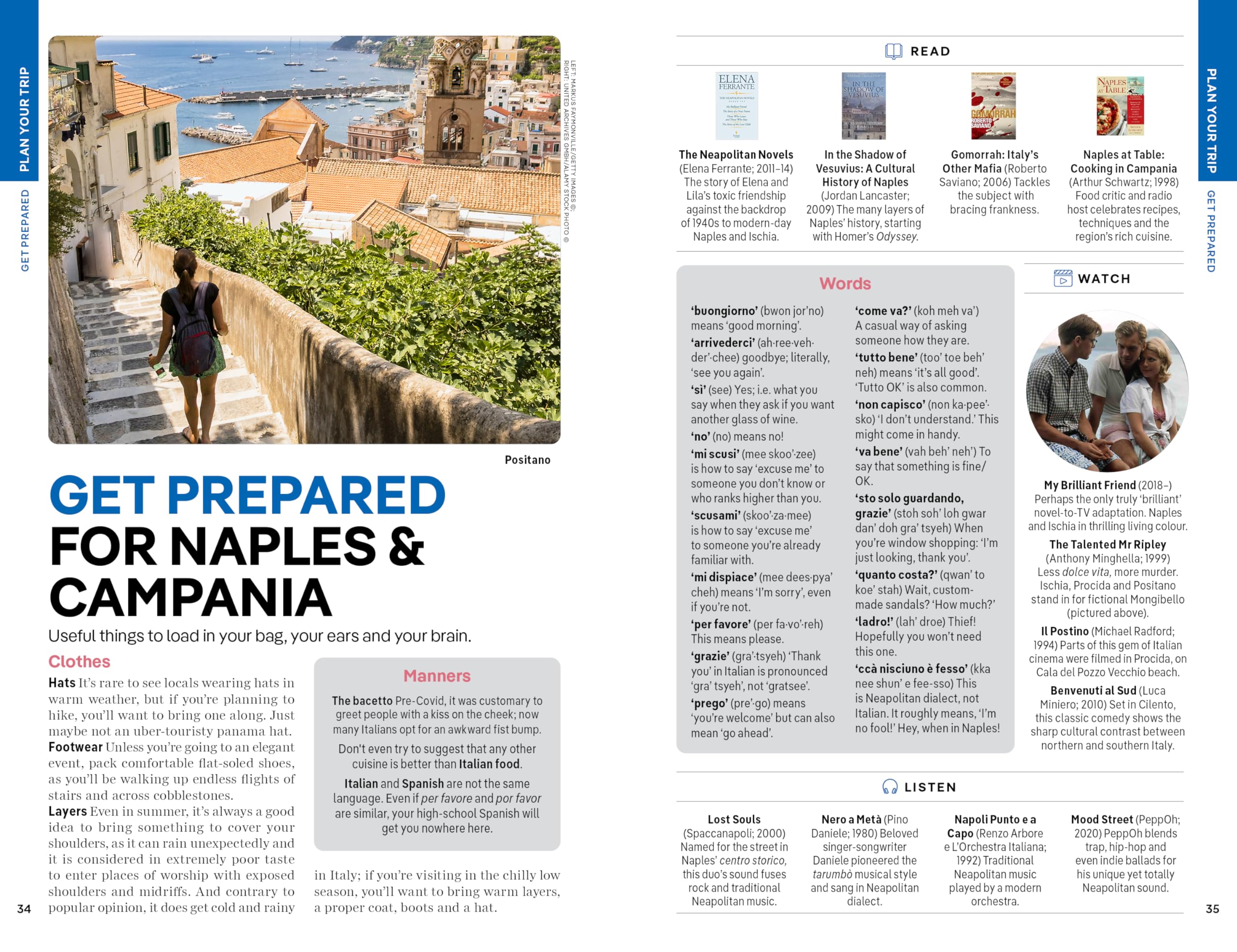 Lonely Planet Naples, Pompeii & the Amalfi Coast Travel Guide