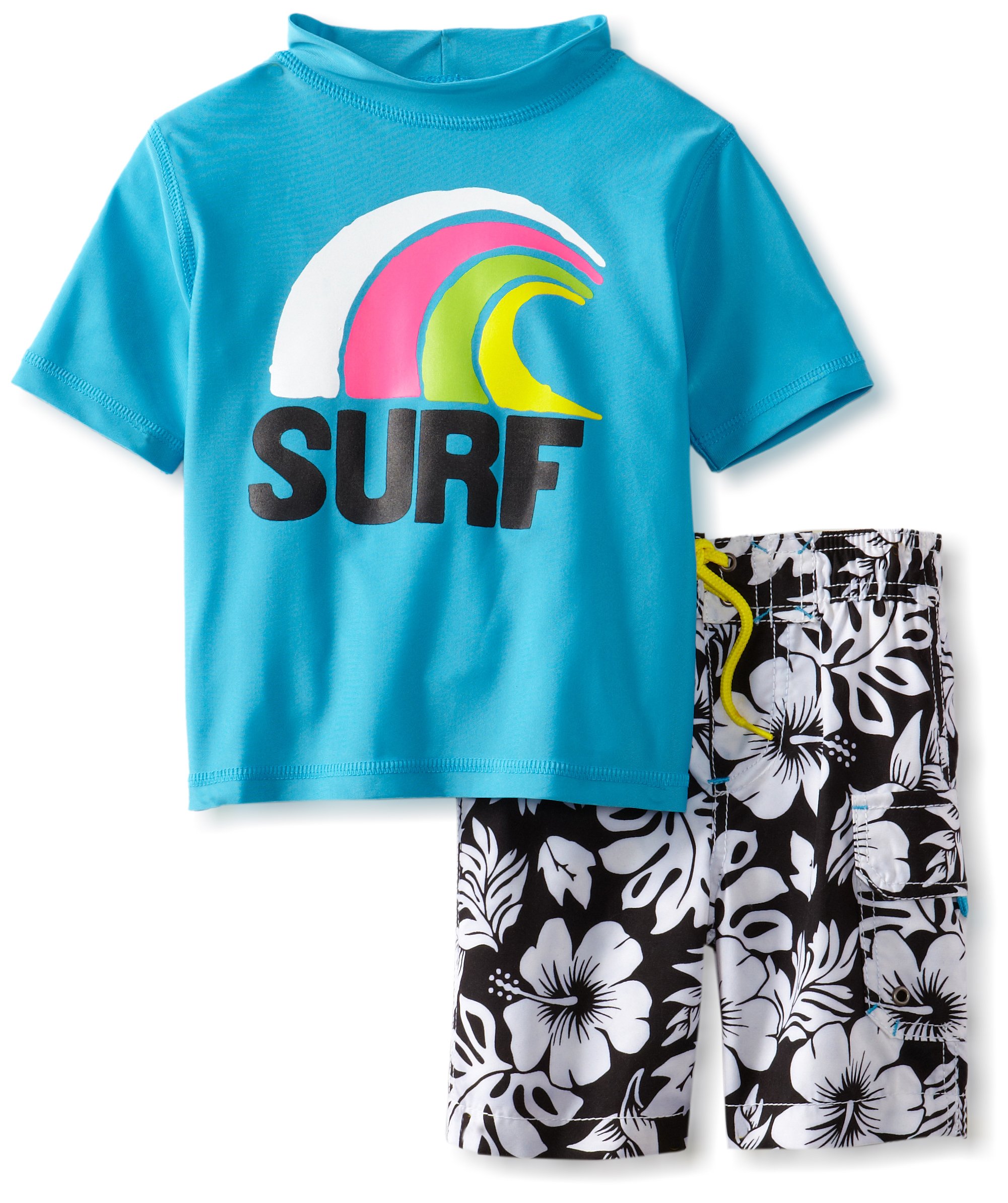 Carters Watch the Wear Little Boys' Boy Two-Piece Surf Rash Guard Set