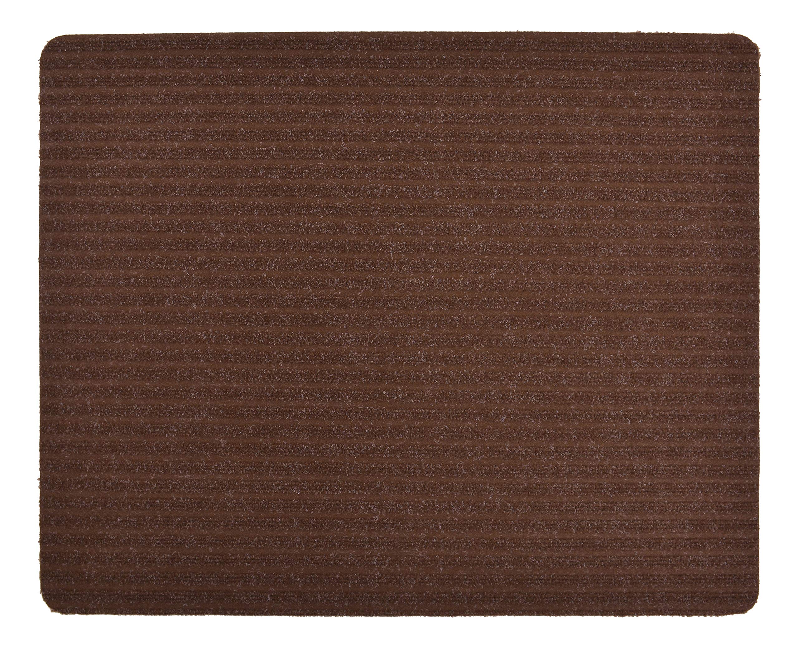 Stair Treads Collection Indoor Skid Slip Resistant Carpet Stair Tread Mat (Brown, Matching Mat 30 in X 30 in)