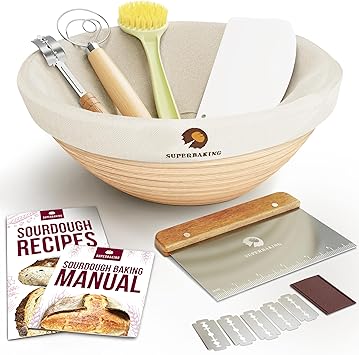 Bread Proofing Basket & Baking Supplies
