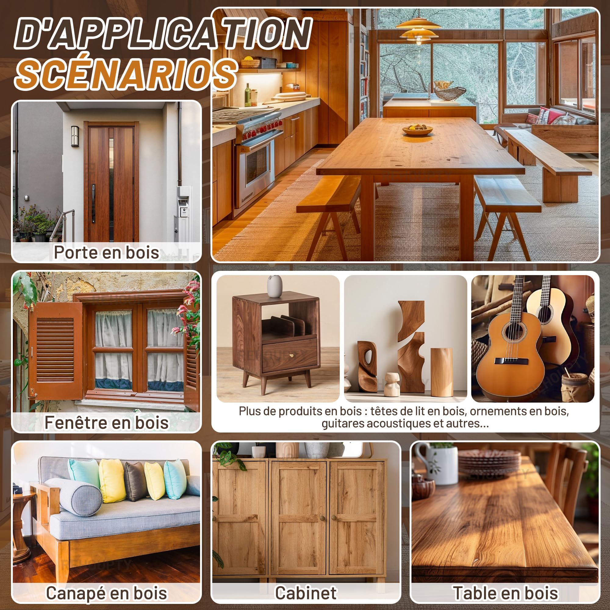 Kit Réparation Parquet Stratifié, Le Kit de Réparation de Meubles en Bois de Grande Capacité Comprend du Mastic Bois et de la Cire d'Abeille, 12 Couleurs Pâte à Bois, 8 Couleurs Feutre Retouche Bois