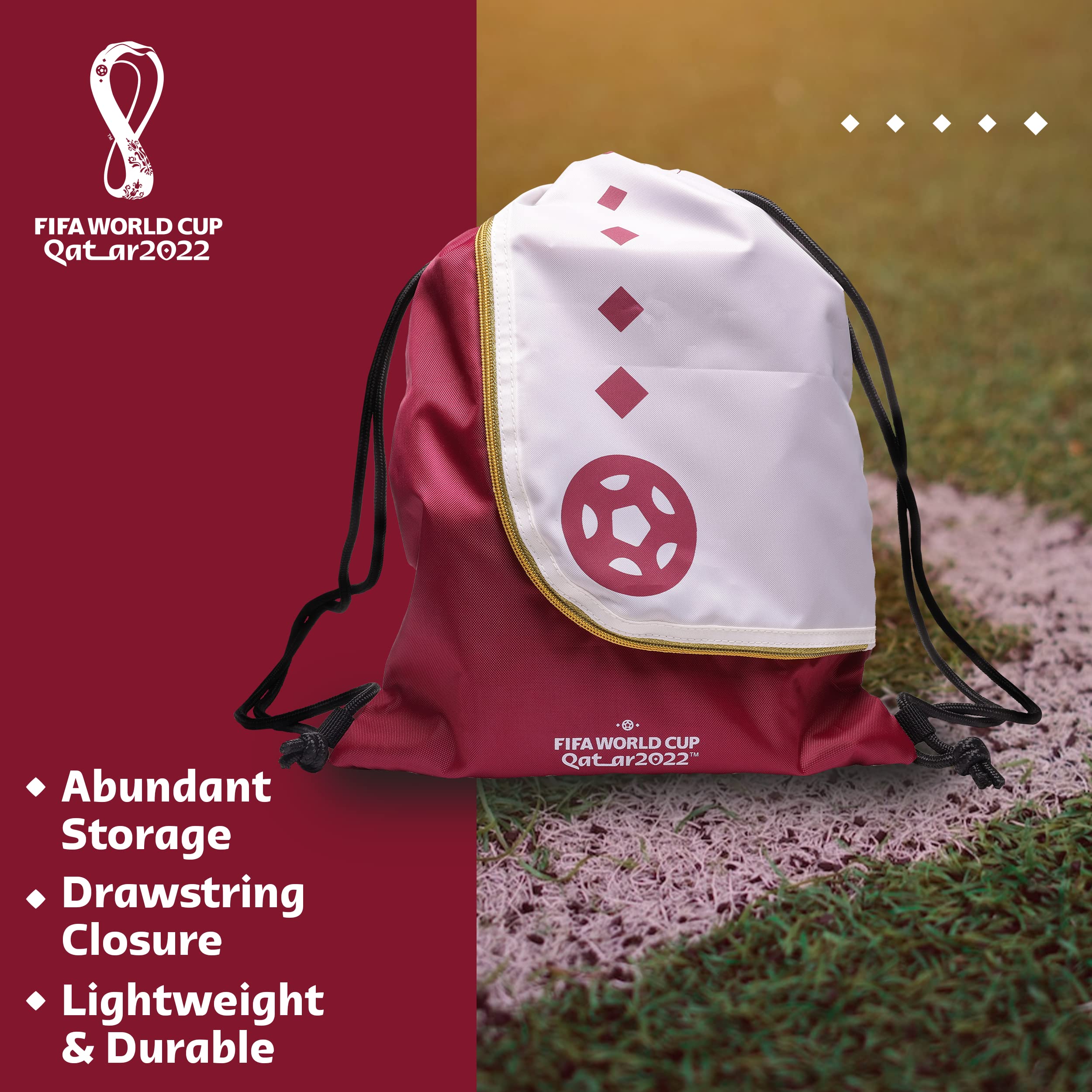 Amazon.co.jp: FIFA ワールドカップ カタール 2022 サッカー 巾着
