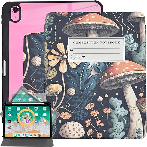Miniatura 13 de Funda giratoria para iPad (A16) 11ª generación de 11 pulgadas (2025), iPad 11ª generación de 10.9 pulgadas (2022), funda tipo cartera de piel PU