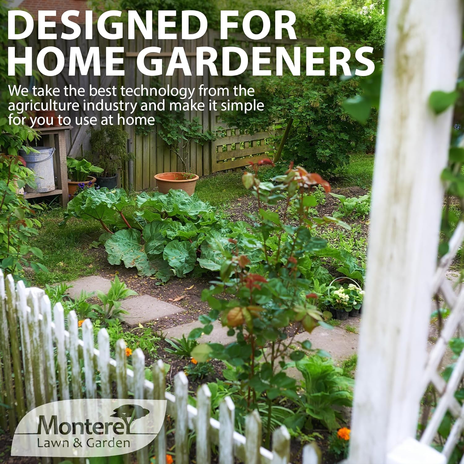 Monterey Nematode Control Bundled with Garden Spoon - Organic Gardening Control of Plant Parasitic Nematodes - 1 Quart - Apply with Sprayer, or as Drench