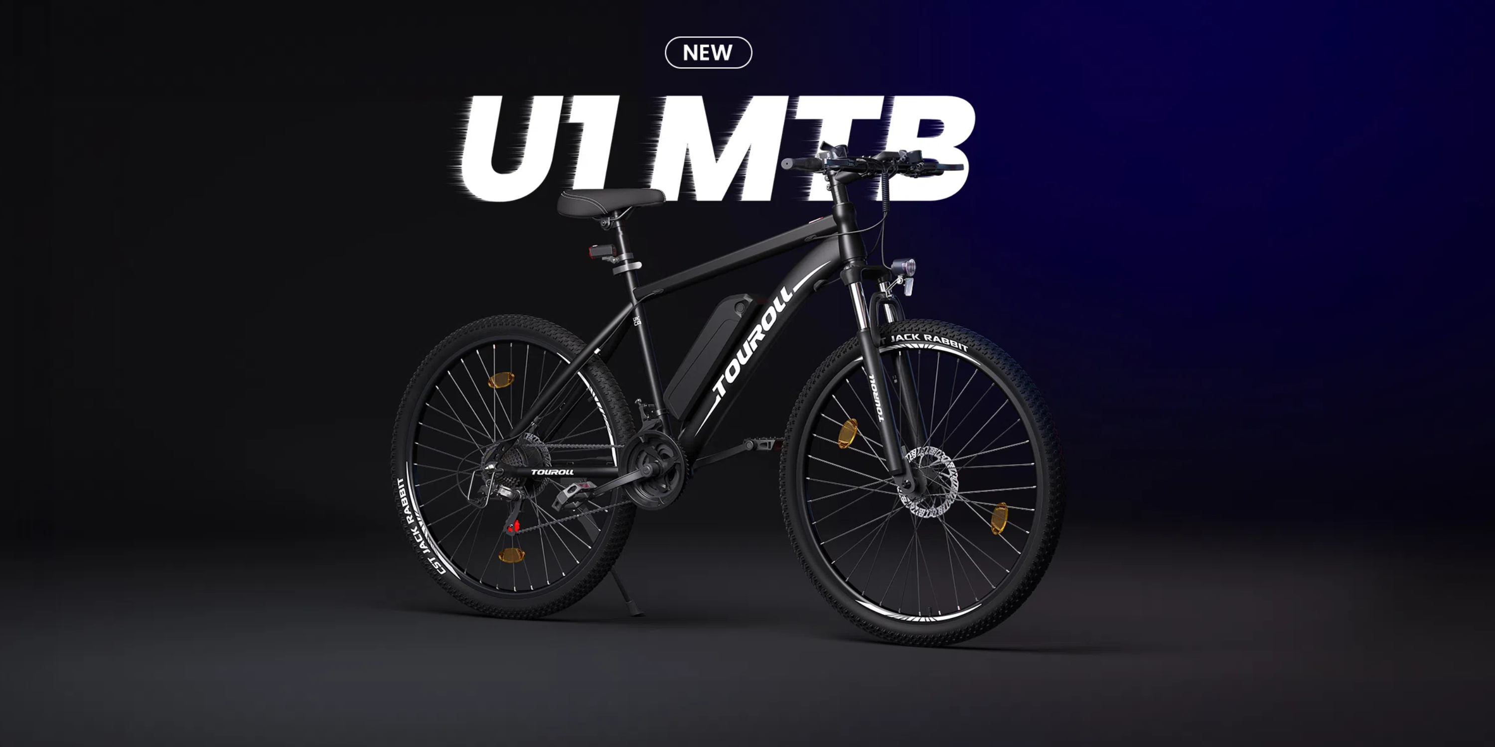 Touroll U1 E-Bikes, 26/29 Inch E Bike Men Women with Removable 36 V 13 Ah Battery, 250 W Motor MTB, Electric Mountain Bike with 21 Gears, Electric Bicycle Range Over 65 Km
