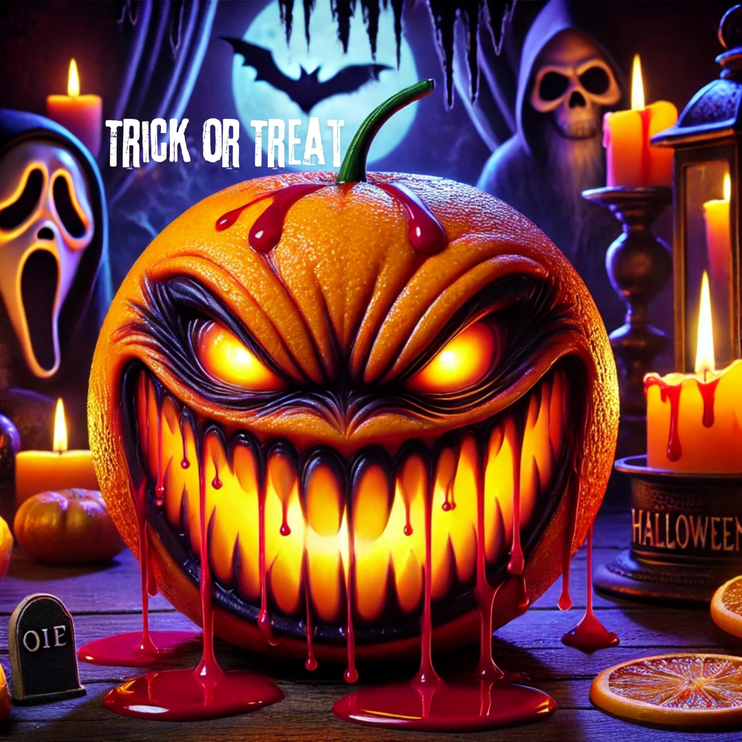 Dark Orange Halloween