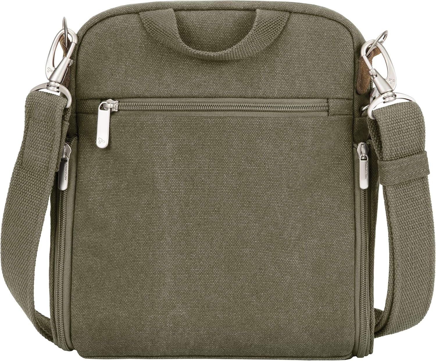 Travelon Anti-Theft Heritage Tour Bag, Sage, 9 x 11.5 x 3 : Clothing, Shoes & Jewelry