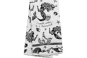 Karma Gifts Boho Tea Towel: A Splash of Magic for Every Mermaid Lover