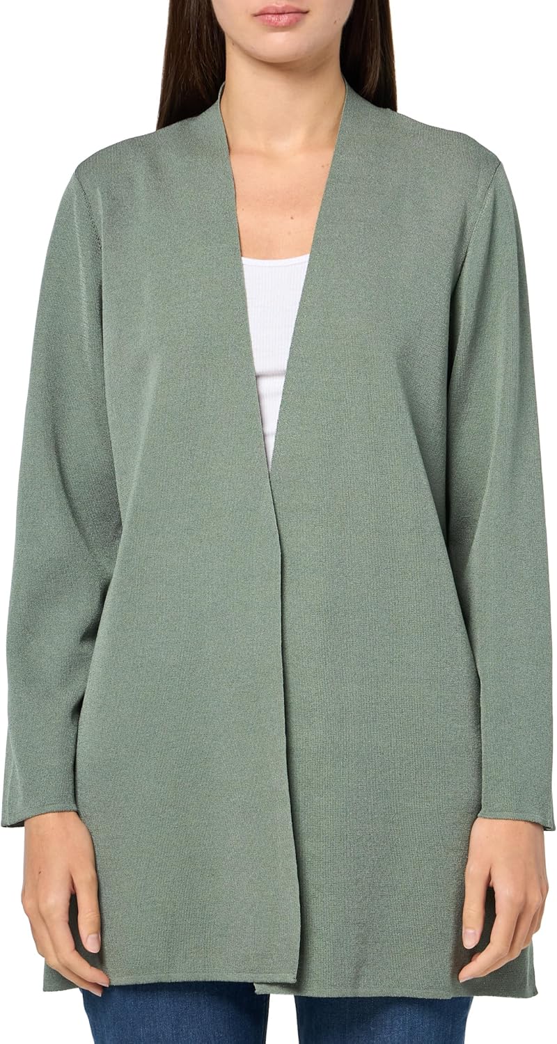 Anne Klein Women's Nappa Kissing Front Cardigan