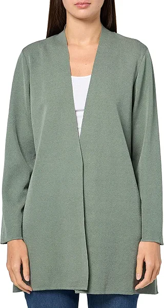 Anne Klein Womens Nappa Kissing Front Cardigan