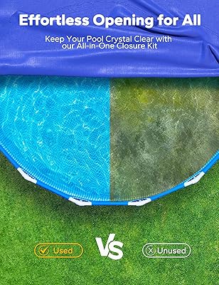 Kit De Fermeture Hiver Pour Piscine – Jusqu’à 30 000 Gallons – Pour Piscine Hors Sol Et Enterrée – Facile à Utiliser