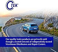 Vista 9 de Centric 121.67042 C-Tek - Rotor de freno delantero automotriz para Jeep seleccionado, año