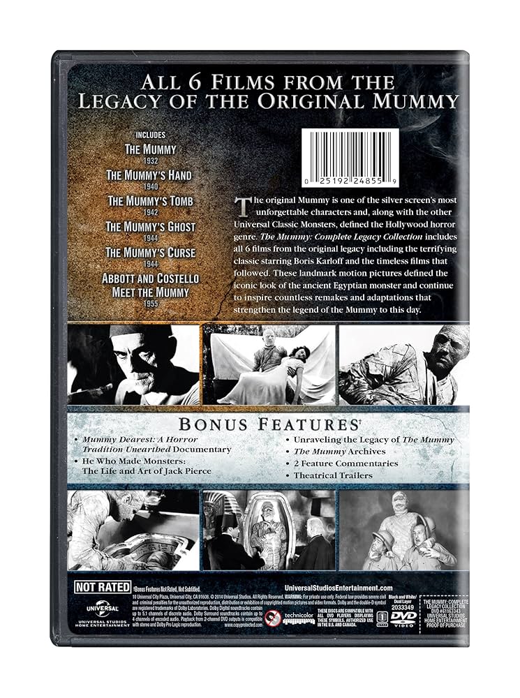 Amazon.com: The Mummy: Complete Legacy Collection : Boris