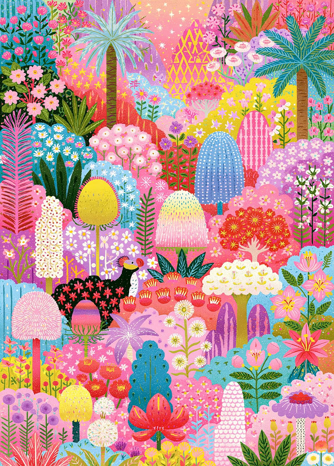 Pastel Garden Jigsaw Puzzles for Adults 1000 Jigsaws
