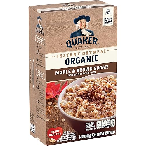 Vista 23 de Quaker Avena instantánea, almendra, arándano, 2.18 oz, 6