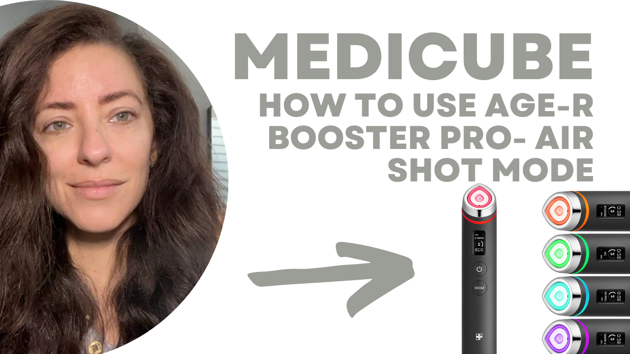 Watch How to use Medicube AGE-R Booster Pro- Air Shot Mode on