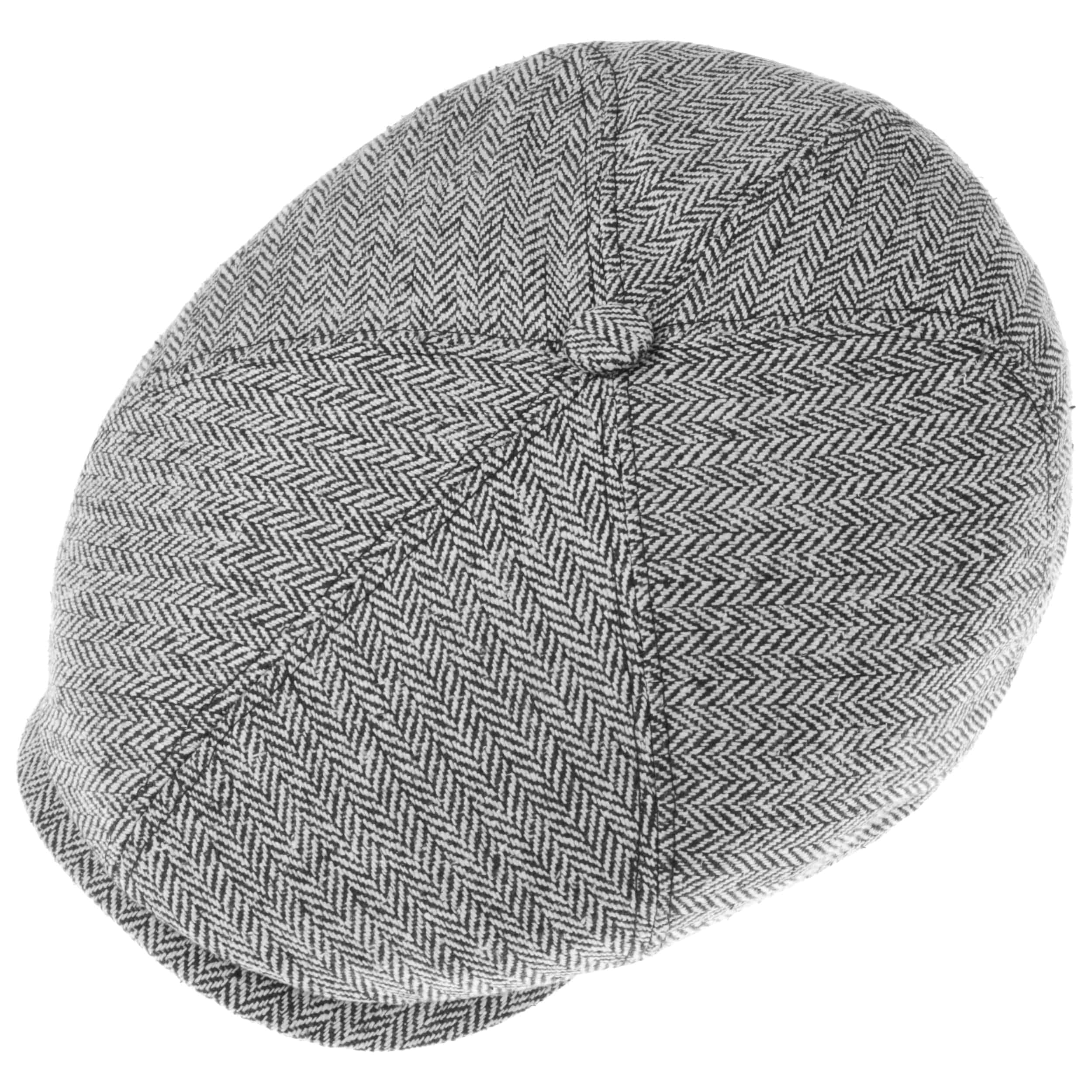 Stetson Milner Flatcap Herren 100% Seide Baumwollfutter UV-Schutz Elegante Schiebermütze