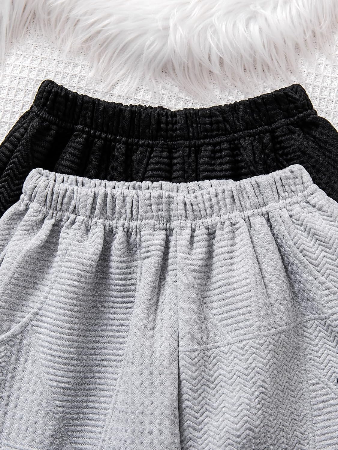 Boys Sweatsuits 4PC Pants Set Knit Pullover Sweatshirt and Sweatpants Set Outfits For Boy 4-14Y - Image 4