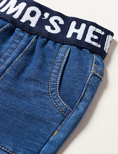 Pantaloni Chicco Jeans 744 - Cotone Morbido, Per Bambini 0-24 Mesi, Vita Elastica - Foto 8