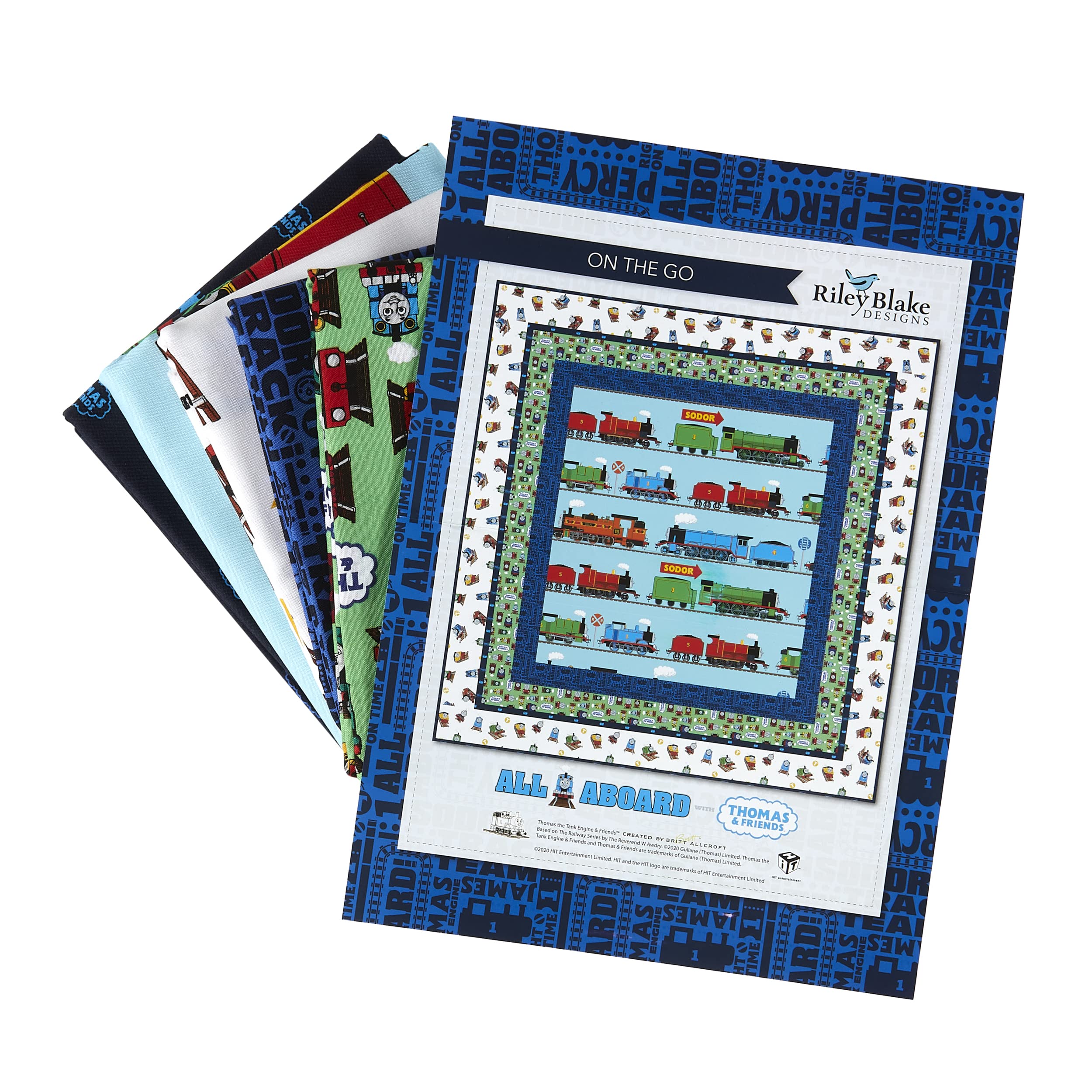 Model Train Quilt Pattern Thomas The Train Quilt Pattern Riley Blake Thomas And Friends Fabric