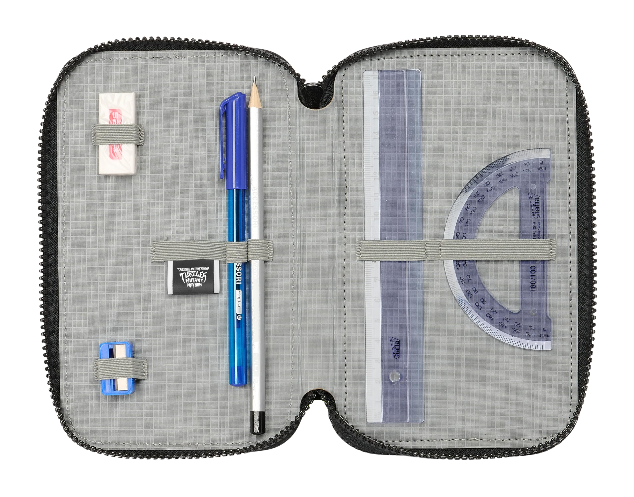 Ninja Turtles, School Case with 36 Tools Included, Children's Pencil Case, Child, Ideal for Children from 5 to 14 Years - Image 4