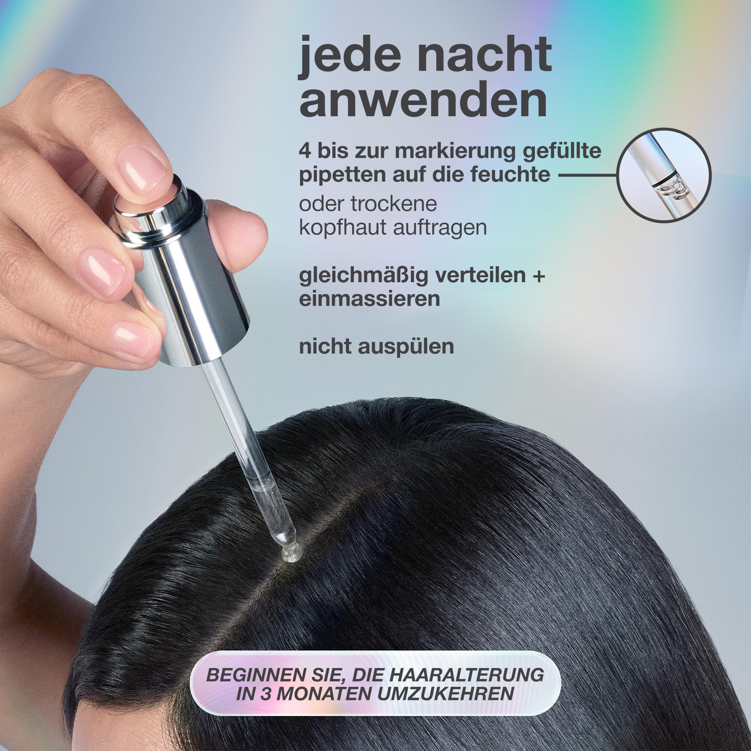 K18 FutureIQ Biomimetisches Kopfhautserum für Haarlanglebigkeit, 90 ml | Mit MultiVital Tech für bis zu 19.000 mehr Haare, weniger graue Haare, stärkere Kopfhautbarriere, parfümfrei & vegan