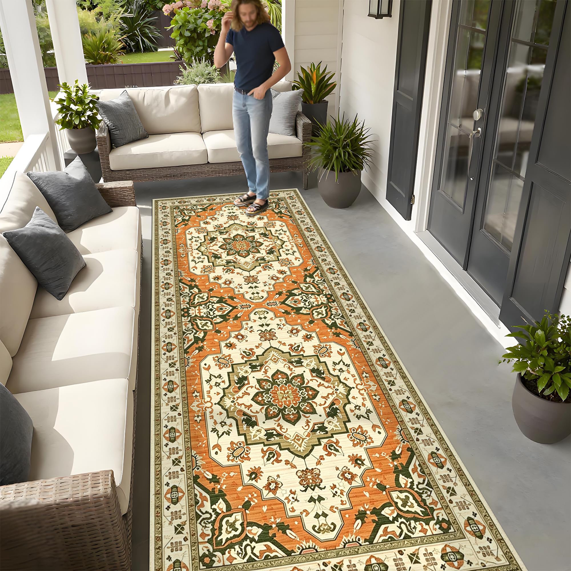 Dywan do przedpokoju antypoślizgowy zmywalny dywan kuchnia chłonny długi dywan 70 x 400 cm dywan wejście do salonu dywaniki do sypialni wejście wycieraczka do kuchni sypialni