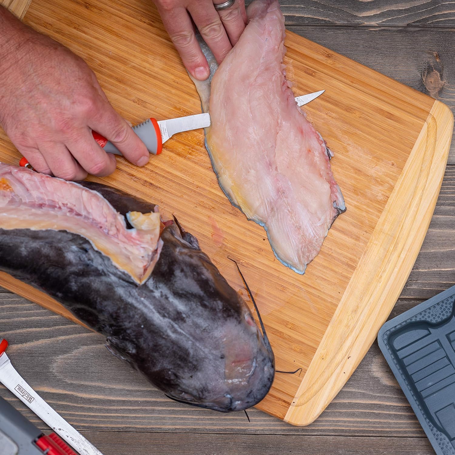 Wild Fish 6-peice Fish Fillet Set, Multipurpose Set Ideal for Cleaning Fish and Many Other Kitchen Tasks : Sports & Outdoors