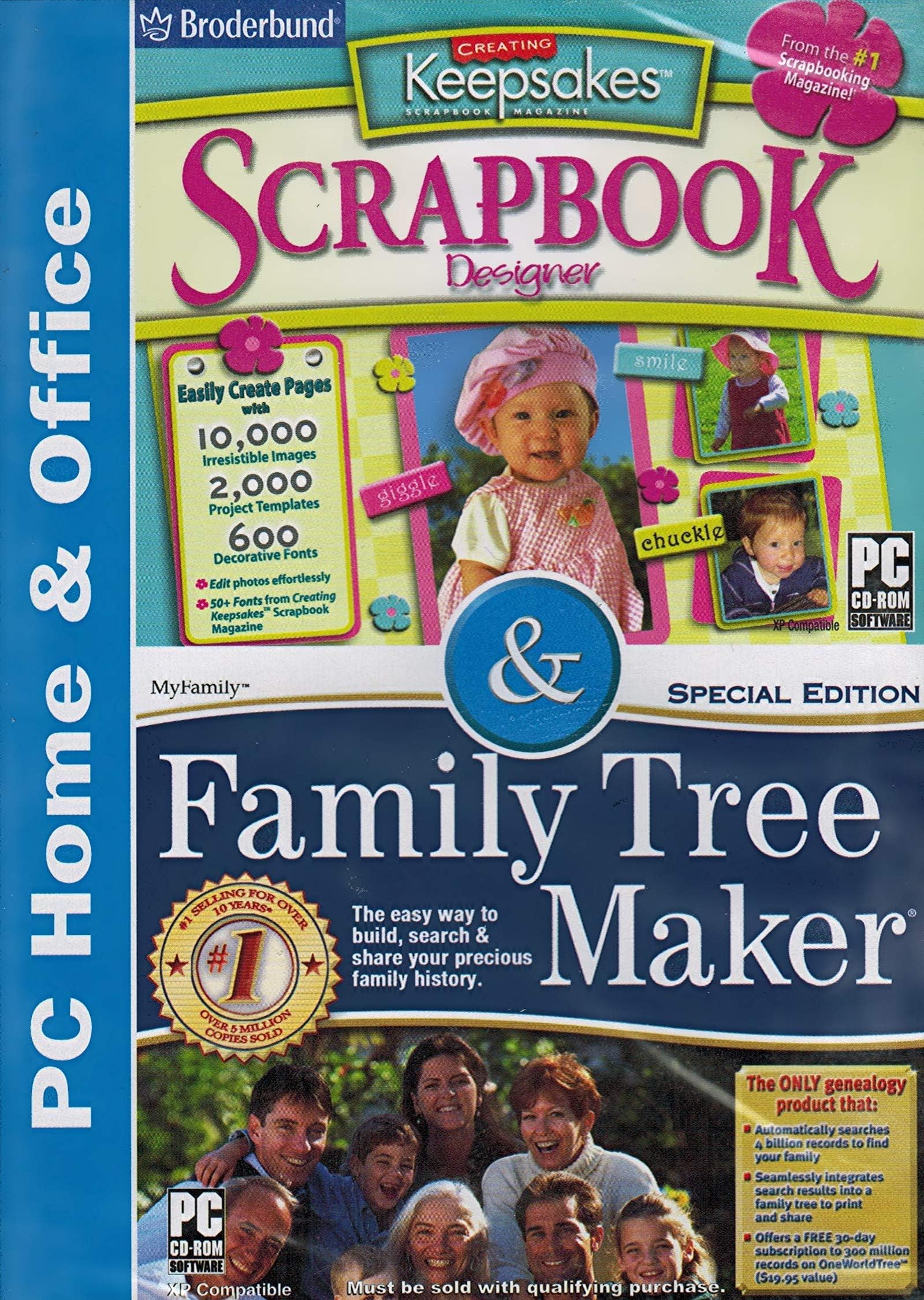 Scrapbook Designer & Family Tree Maker By Broderbund