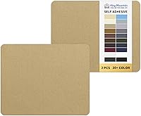 Vista 46 de KING MOUNTAIN Parche de reparación de lona de 9 x 11 pulgadas, 2 piezas, parche de tela impermeable autoadhesivo para sofás, tiendas de campaña