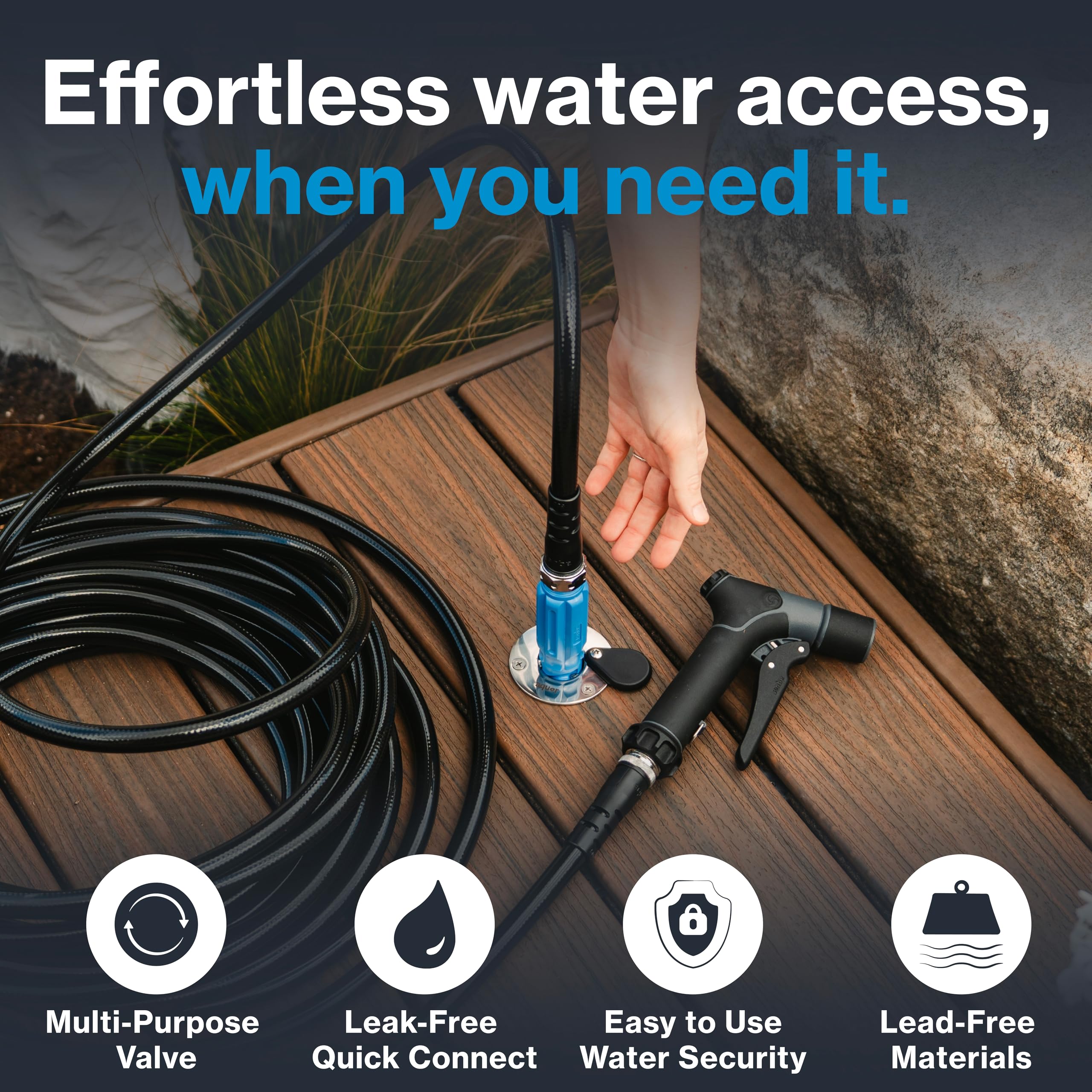 Push Hydrant Snapklik.com : Aquor Universal Hydrant Stainless Steel Flush-Mount ...