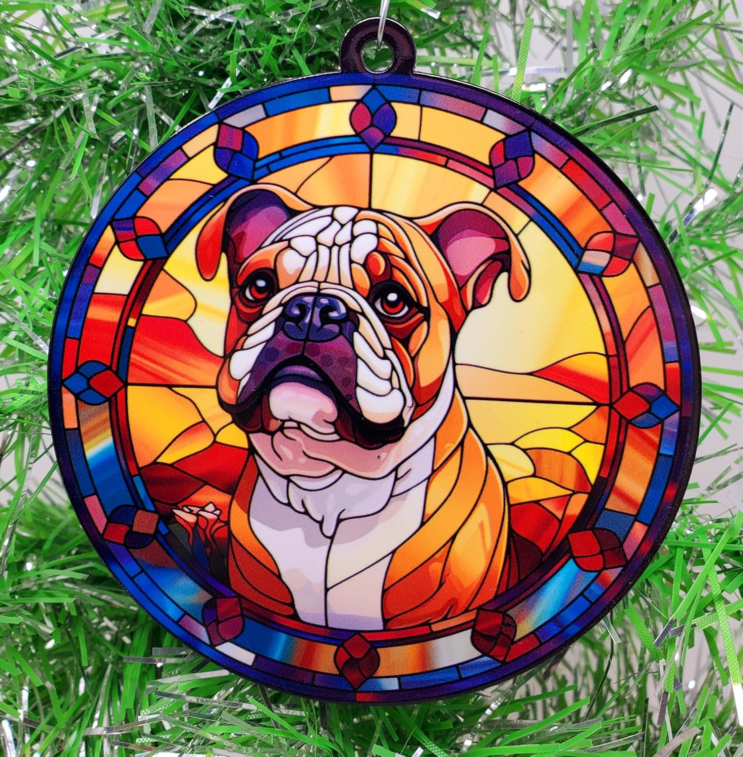 Bulldog Ornament