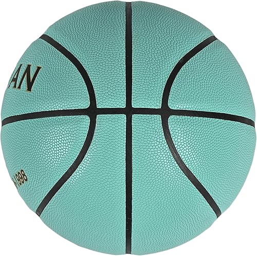 Miniatura 4 de Baloncesto de cuero compuesto de alta calidad 23# y pelota de calle oficial tamaño 7 (29.5 pulgadas), hecha para juegos de baloncesto en interiores