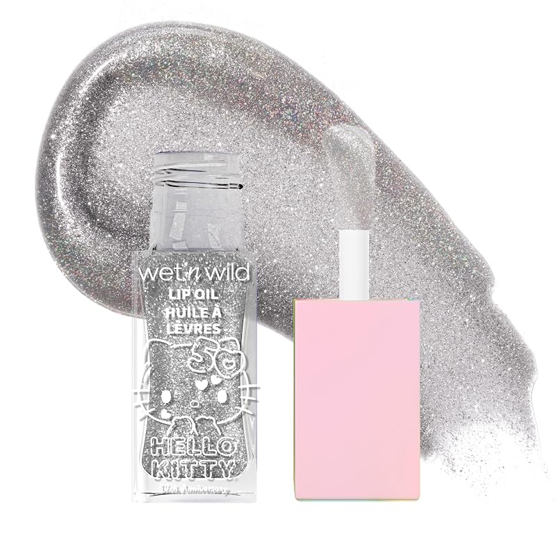 wet n wild Óleo labial com glitter Hello Kitty Diamond Bow