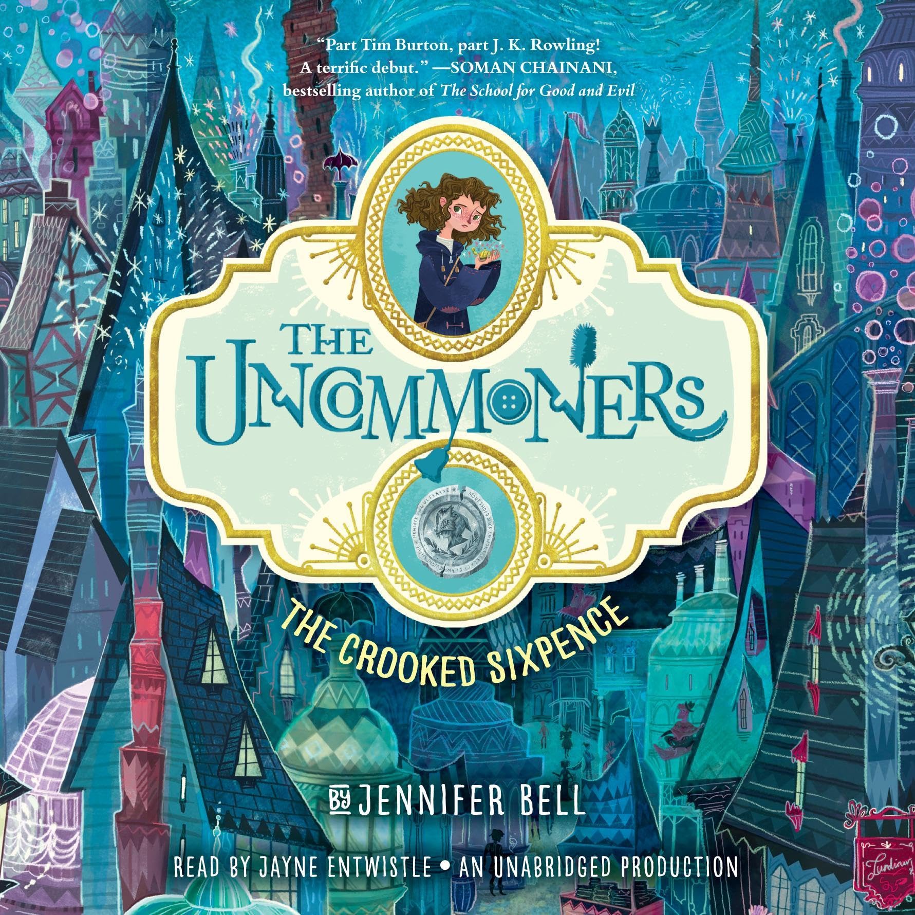 Cover art for The Uncommoners #1: The Crooked Sixpence