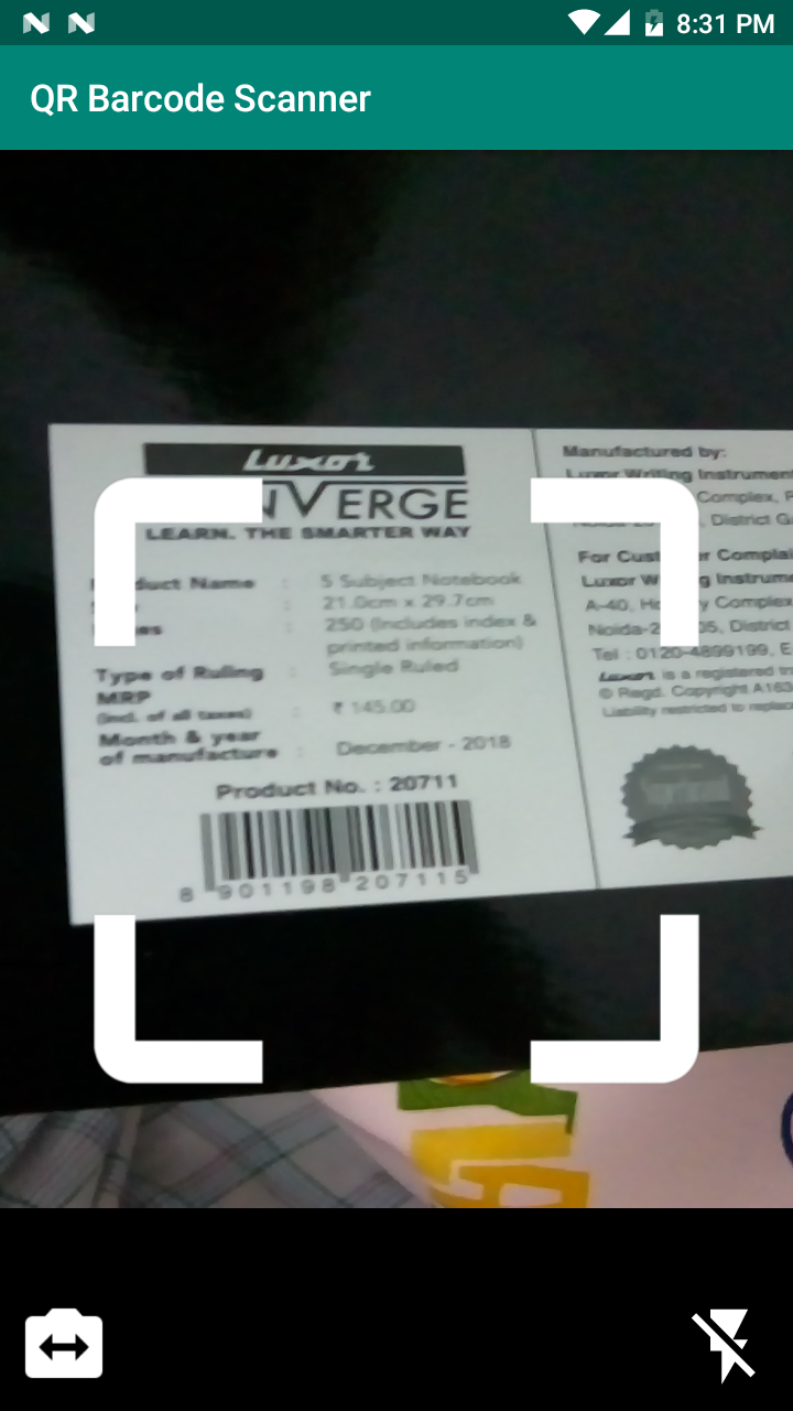 QR Barcode Scanner - App on Amazon Appstore