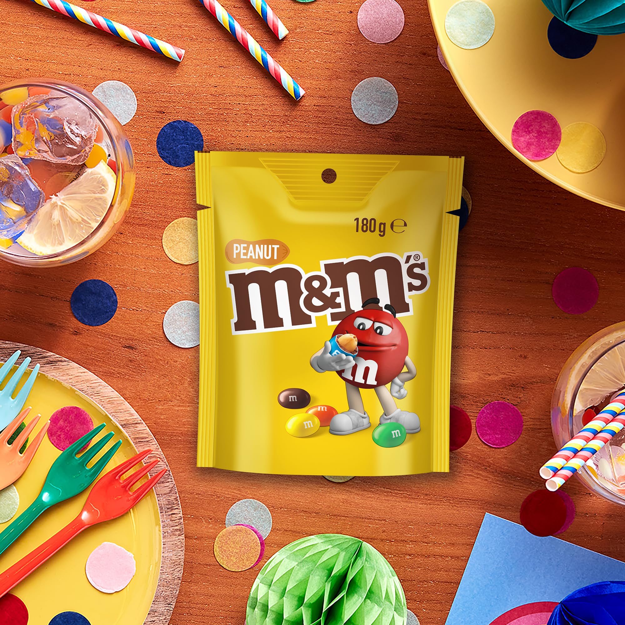 M and M's Peanut 180 g x 16