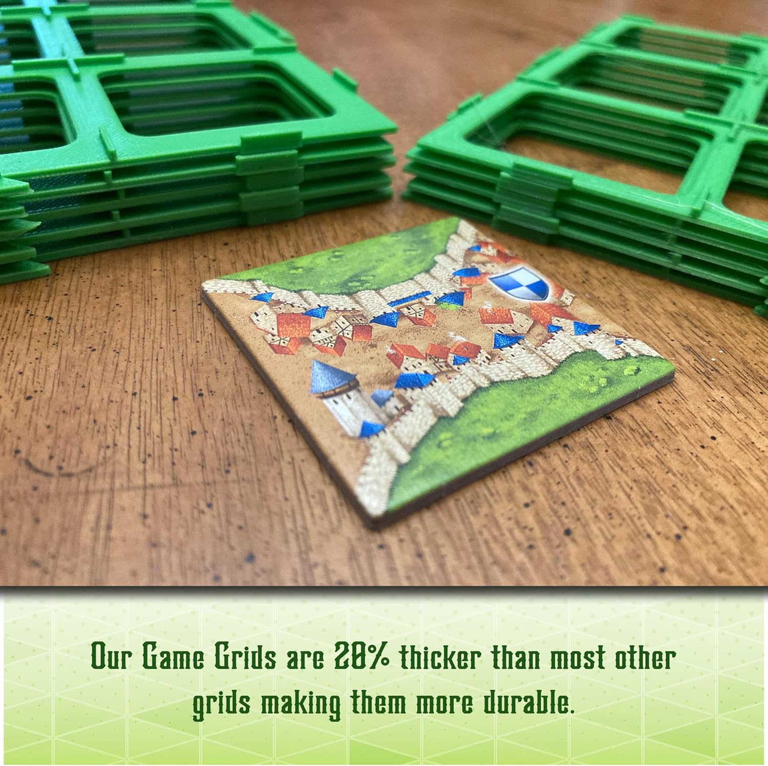 40 Pack of Game Grids ~ Designed to upgrade your next Big Carcassonne Night!