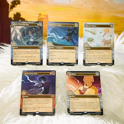Magic: The Gathering | Avatar: The Last Airbender Commander’s Bundle | Card Game for Ages 13+ - 5