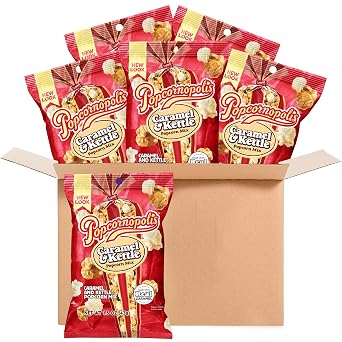 Popcornopolis Caramel & Kettle Mix Popcorn Multipack, 6 Count