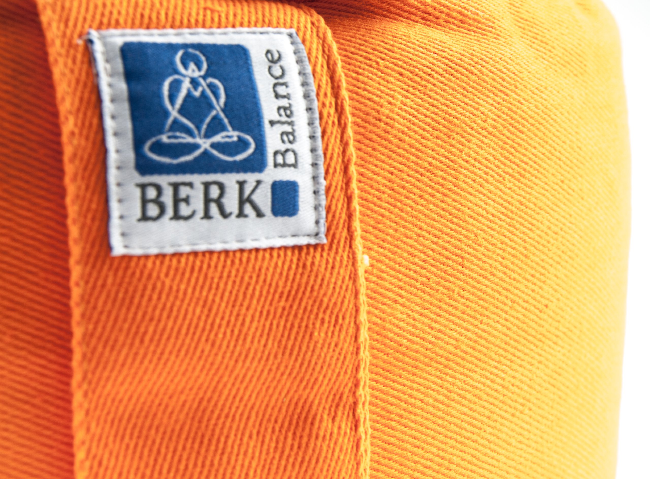 Berk YO-21-OR Meditations-Zubehör - Blume des Lebens Meditationskissen, orange