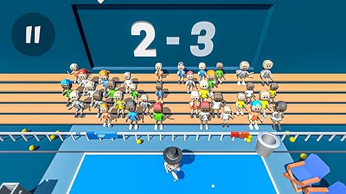 Ultimate 3D Tennis: Perfect Smash of Badminton Clash in Mini Tennis Arena Game