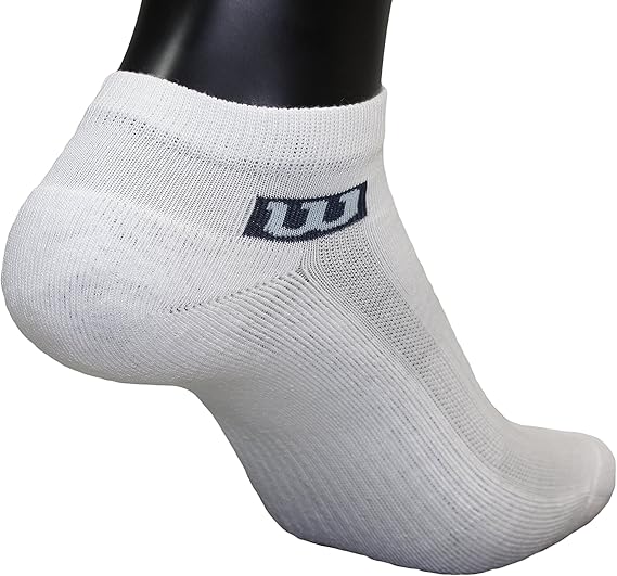 WILSON Men's White Trainer Liner Sock (Pack of 3), UK6 11 Amazon.co
