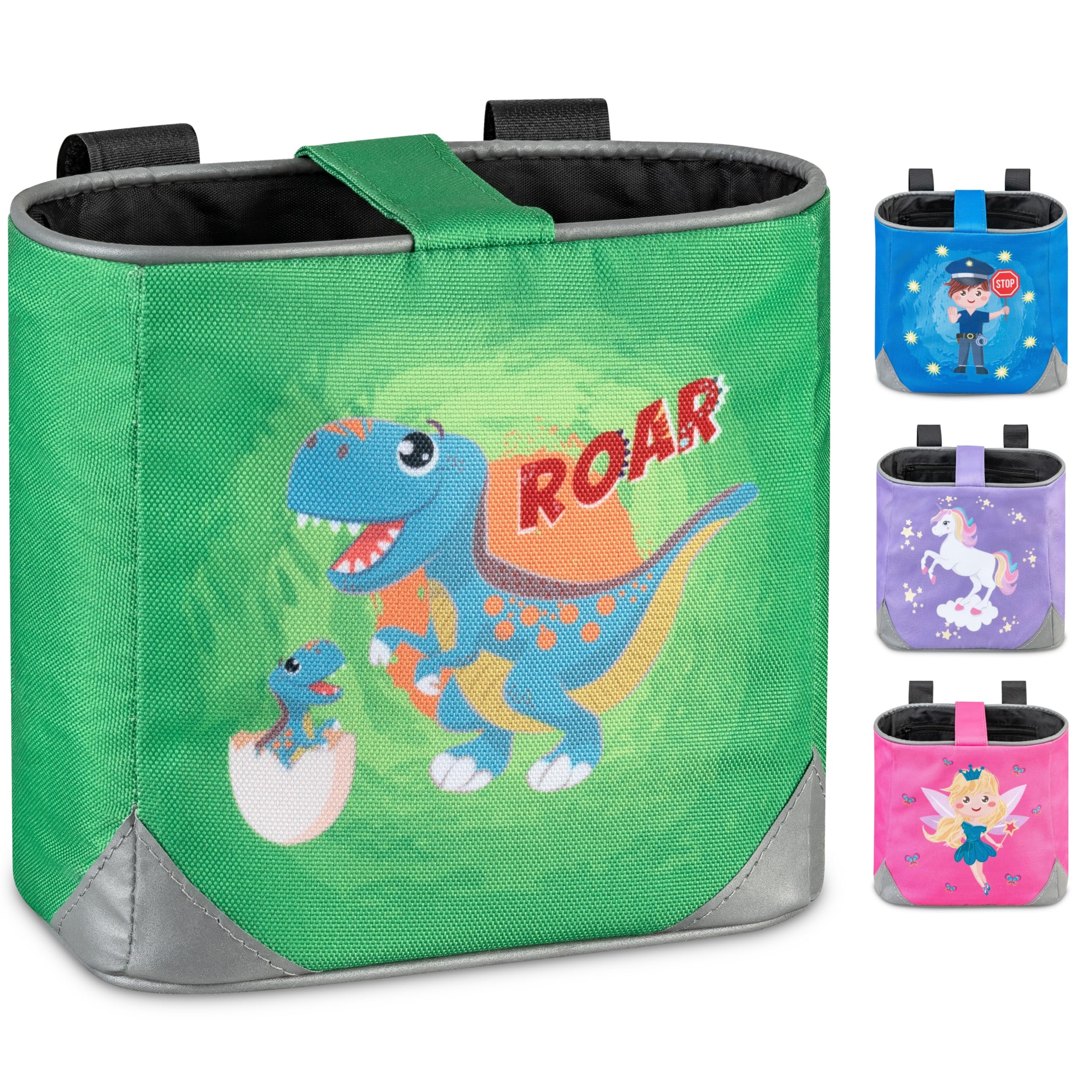 wonneklein Lenkertasche Dinosaurier - Fahrradtasche für Kind